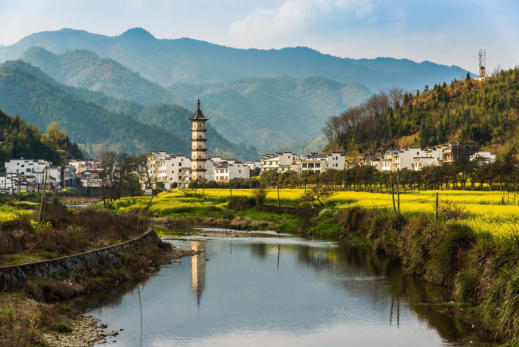 风光摄影:金庸祖籍地-凤山村