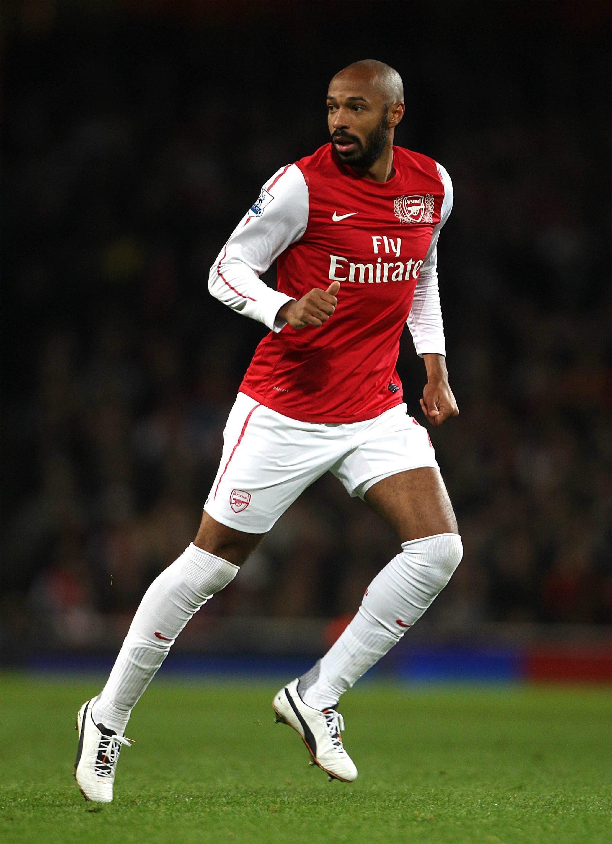 亨利,51球,这位前枪手14号前锋,即使只有51个欧冠进球,但是他的成功