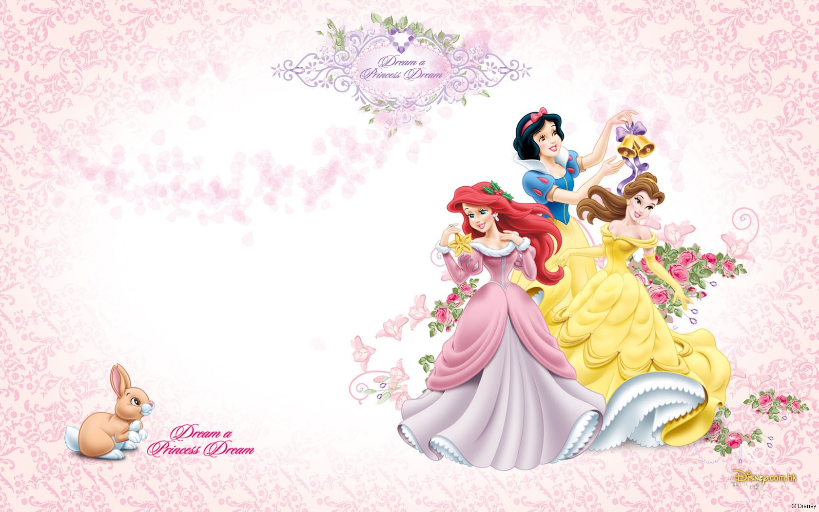 迪士尼公主壁纸梦幻图片