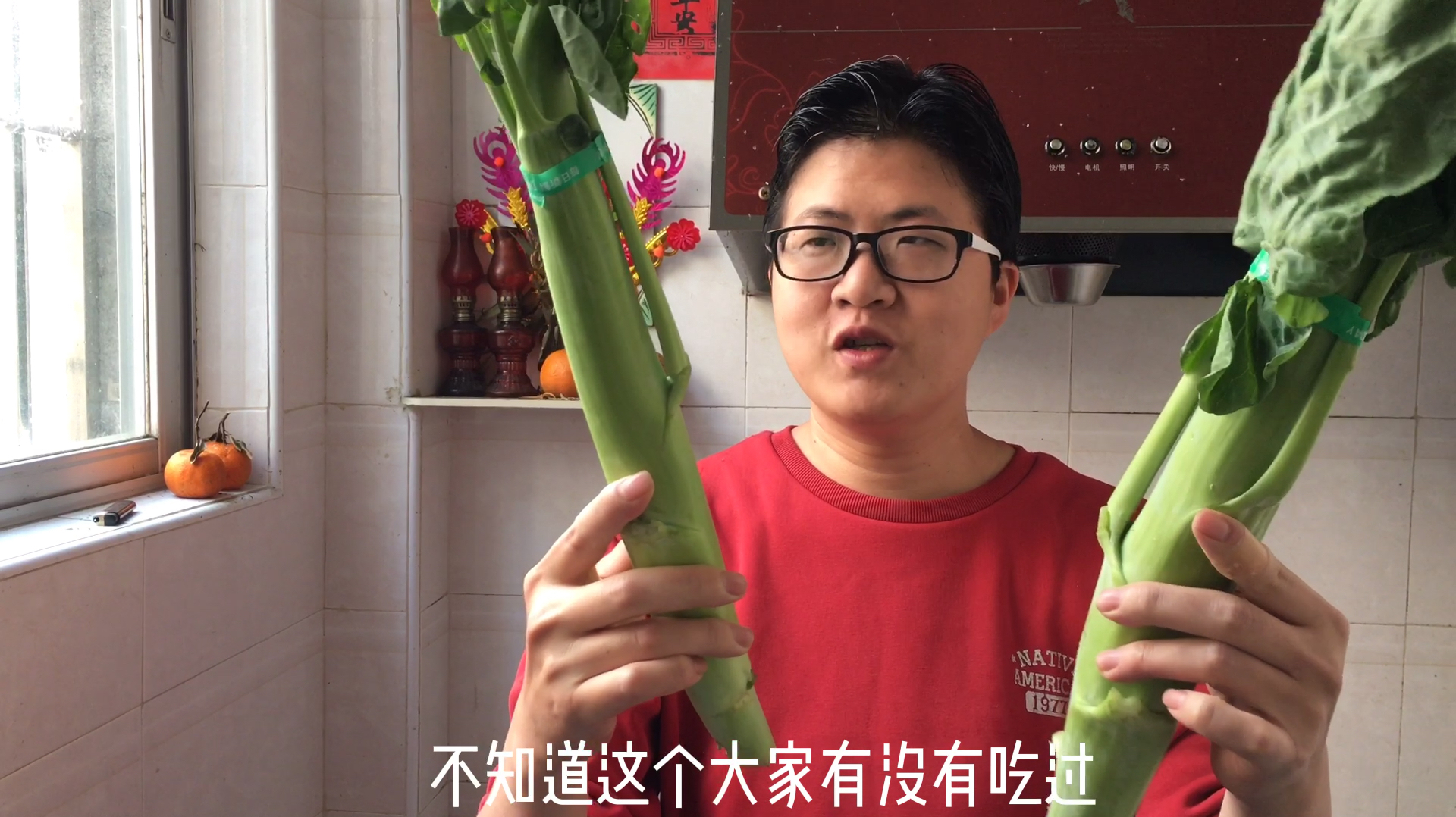 广东大骨芥蓝的家常做法,大厨教你步,好吃爽脆,比饭店还好吃