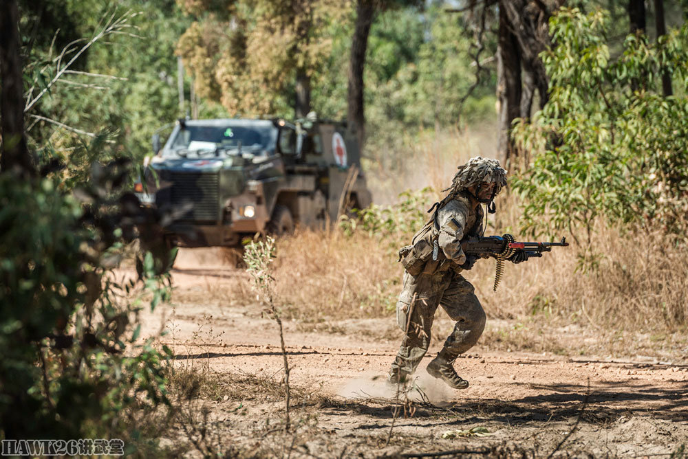 新西兰陆军在澳大利亚参加演习 lm308mws精确射手步枪曝光