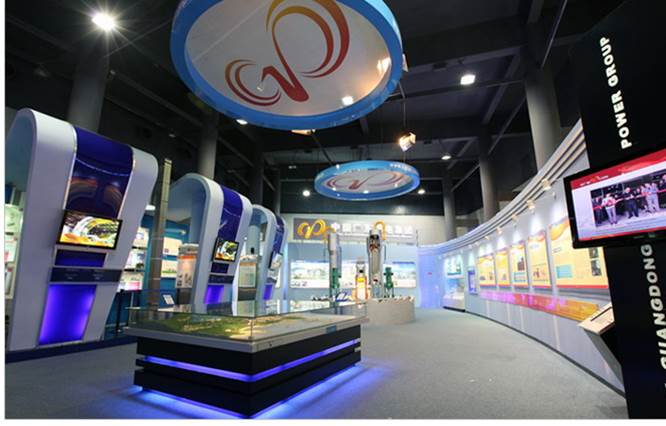 大亚湾核电基地公宣中心展厅