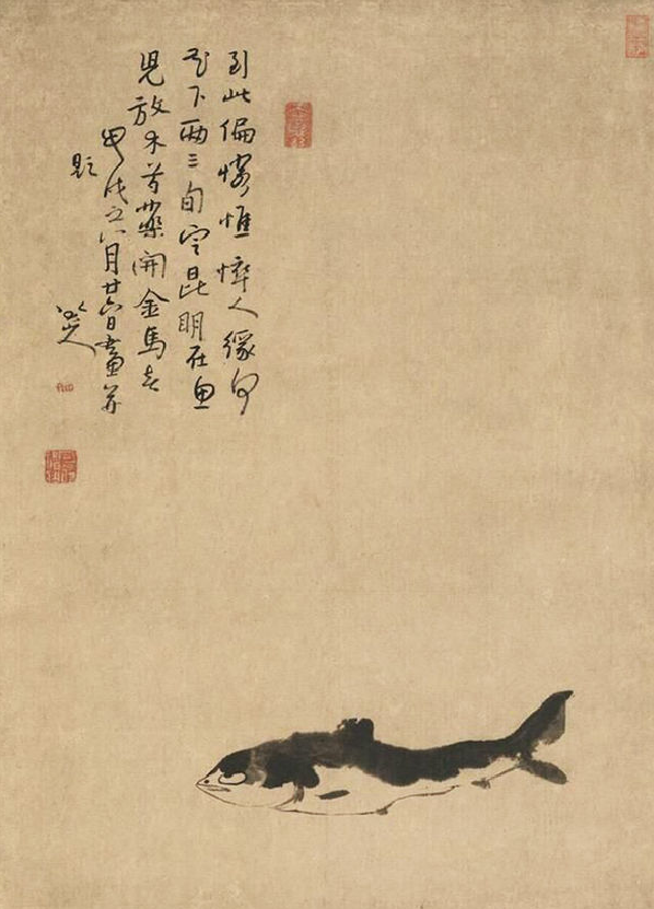 中国写意花鸟画大师朱耷:白眼看世界