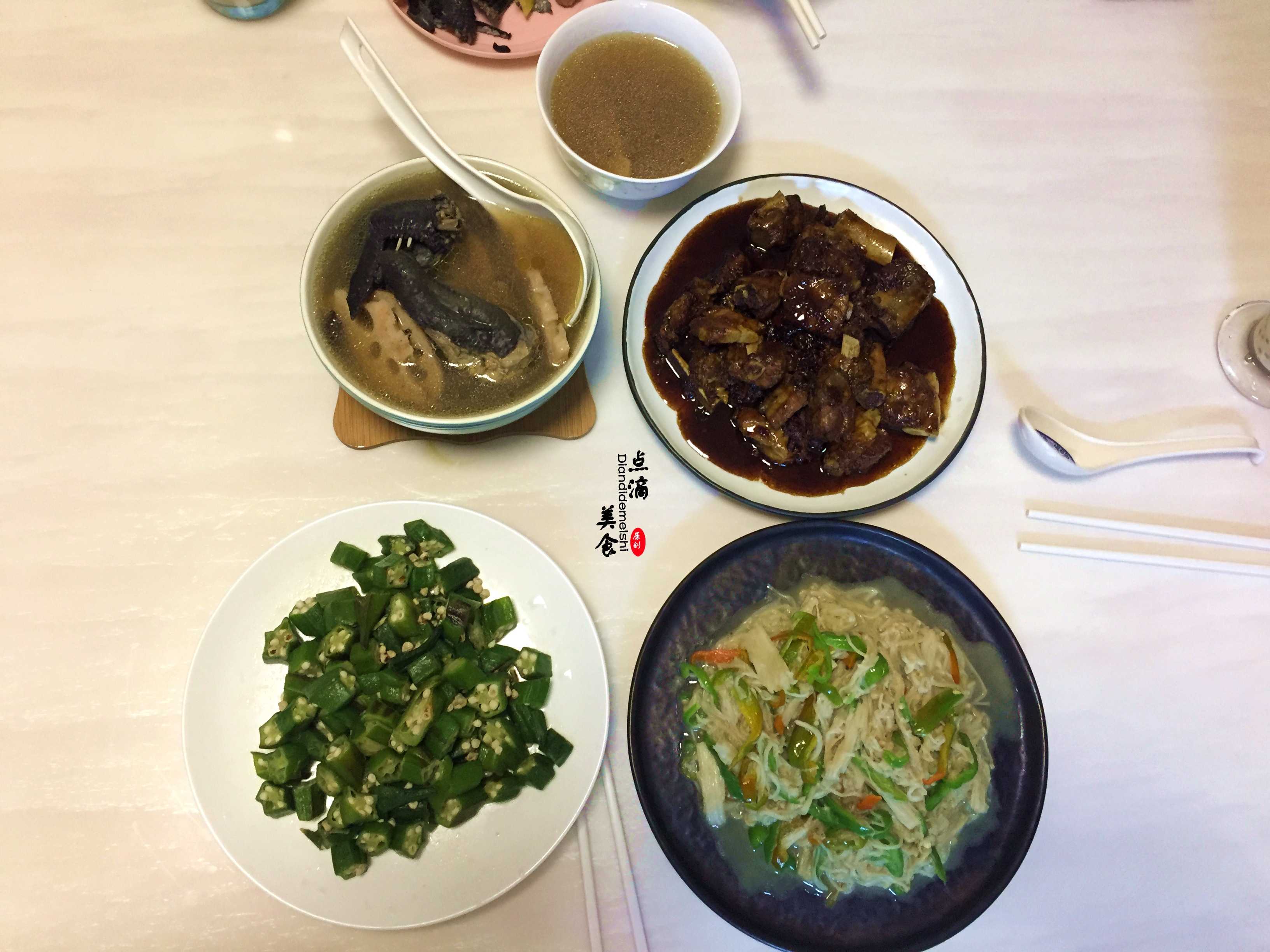 无锡年收入20万的小夫妻俩周末午餐,1荤2素1汤,平淡是真