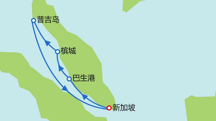 靠近新加坡的巴生港