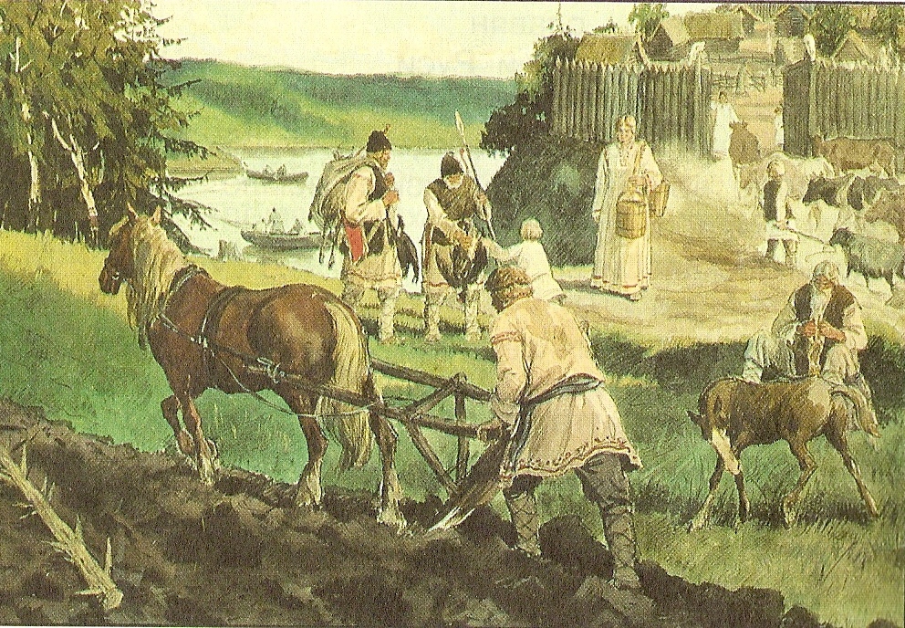 公元六世纪至八世纪的斯拉夫人的生活情况,以及对拜占庭帝国作战
