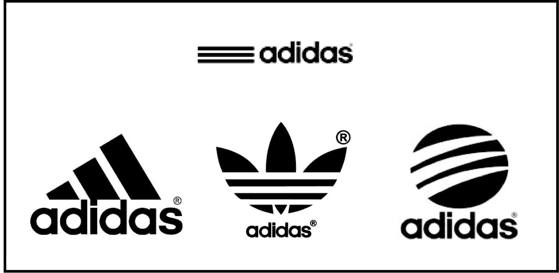 阿迪达斯logo有几种图片