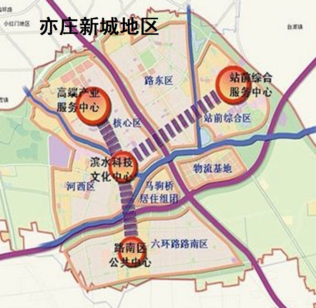 北京通州亦庄地图图片