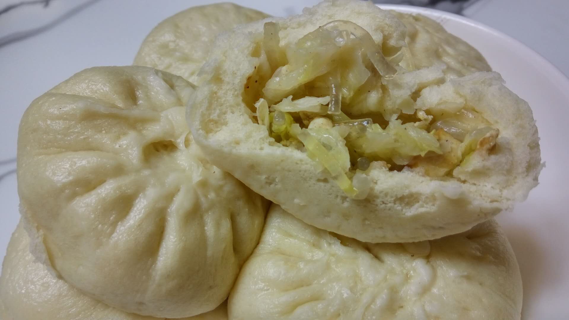 素包子——白菜,豆腐和粉条,好吃到停不下来!