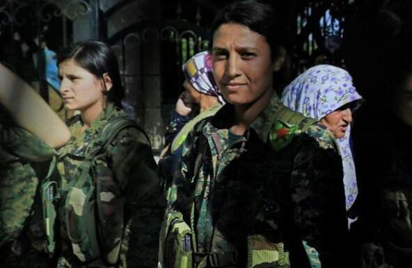 叙利亚女兵牺牲 侣行图片