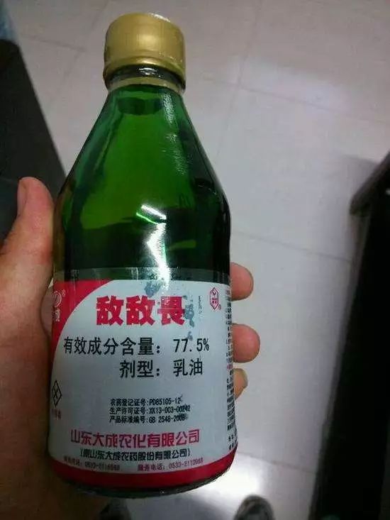 手持敌敌畏的照片图片