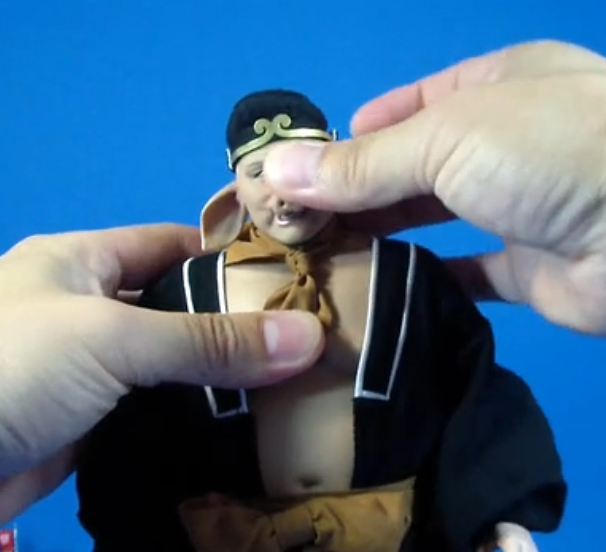 二师兄真的是你吗?评测86版猪八戒兵人,就冲猪鼻子就能给满分