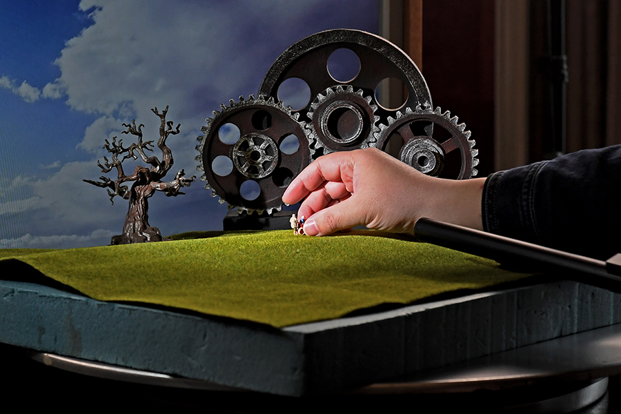 微缩摄影师镜头下的"造梦空间"