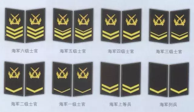 中国海军肩章军衔图片图片