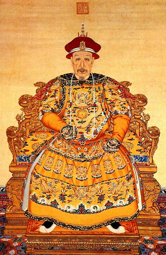 中国历史上最后一个封建王朝,清朝历代皇帝画像图集!