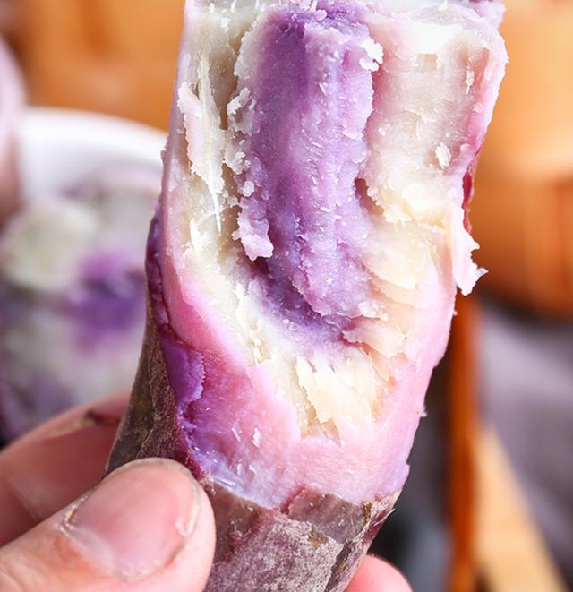 "冰激凌番薯",也叫花心薯,香,糯,甜,忒美味!你吃过吗?