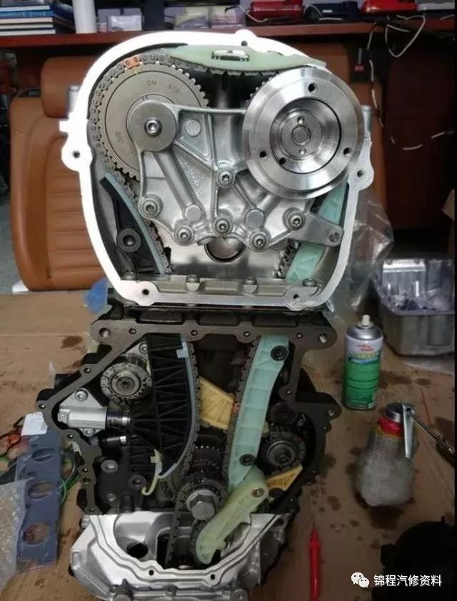 正时标记图如下