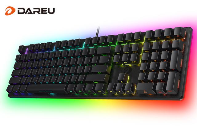 达尔优发布ek925 rgb侧刻版机械键盘
