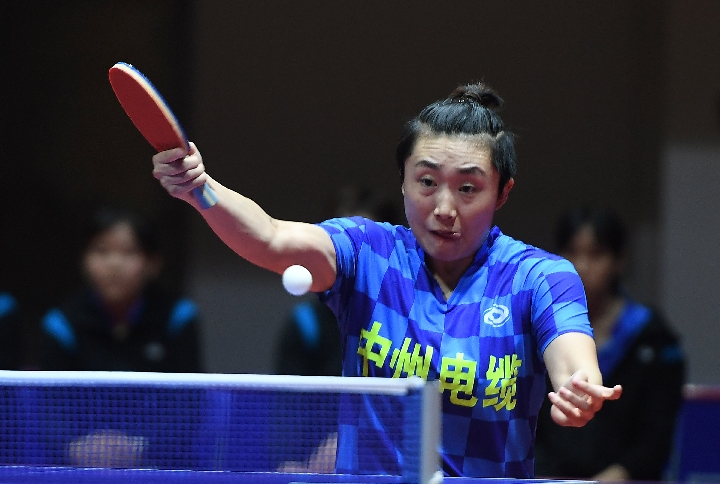 乒超联赛:冯天薇11年后再为家乡出战