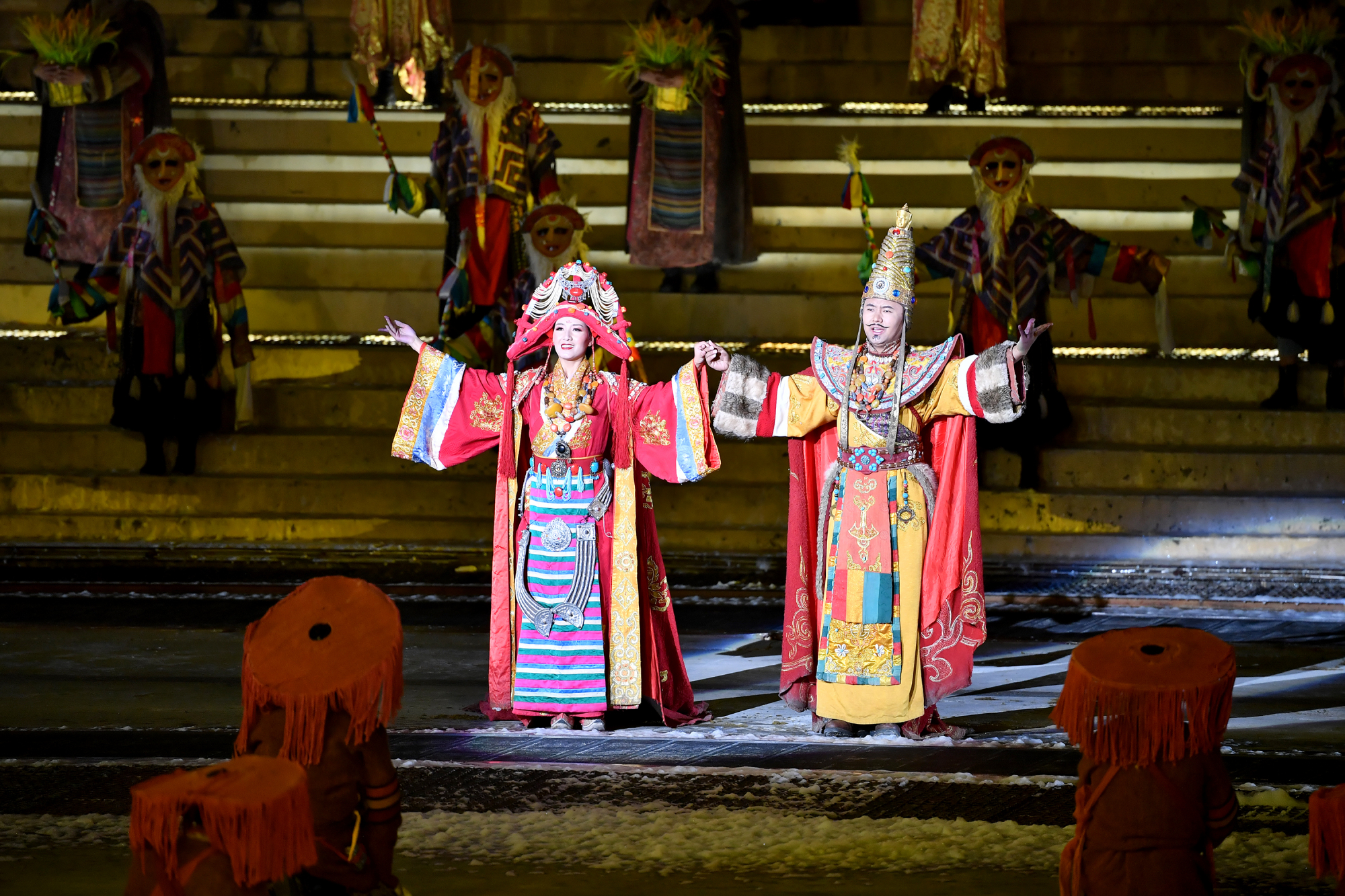 大型实景剧《文成公主》今年演出189场谢幕