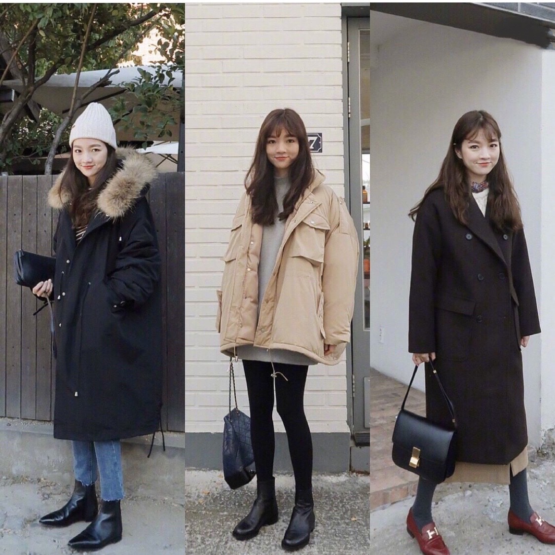 韩风ins秋冬穿搭分享,气质优雅又保暖,是你喜欢的风格