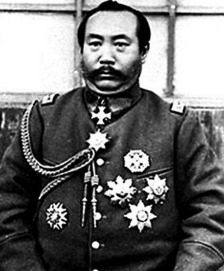 靖武上将军-王怀庆 王怀庆,字懋宣,河北宁晋县人,十八岁就投了军,图为