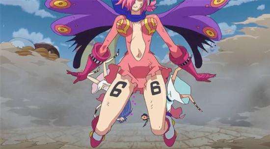 海贼王,拥有纹身的六位美女,三人纹在胳膊上,三人纹在大腿上