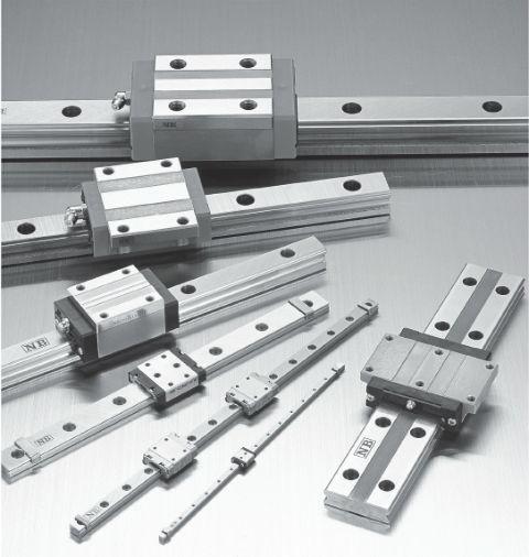 特点是在导轨与滑动件之间使用了介质,介质的种类包括固态抗摩擦材料