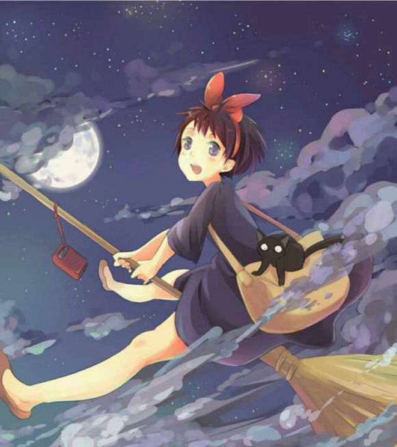 宫崎骏会魔法的少女图片