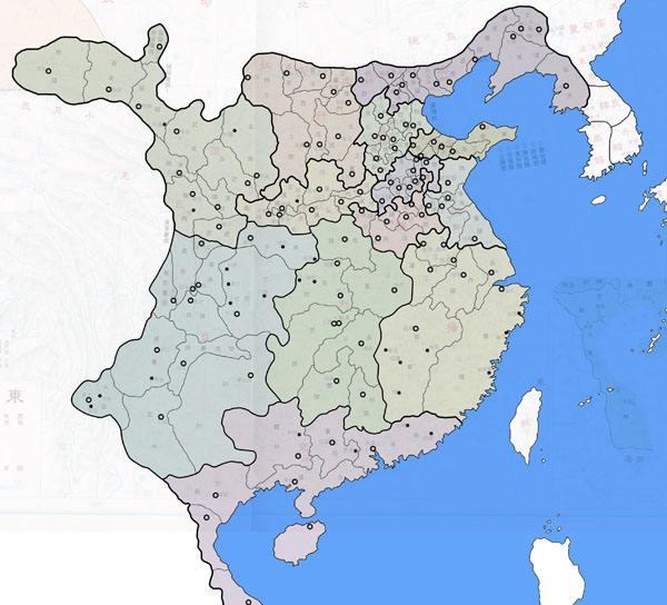 东汉朝疆域图图片