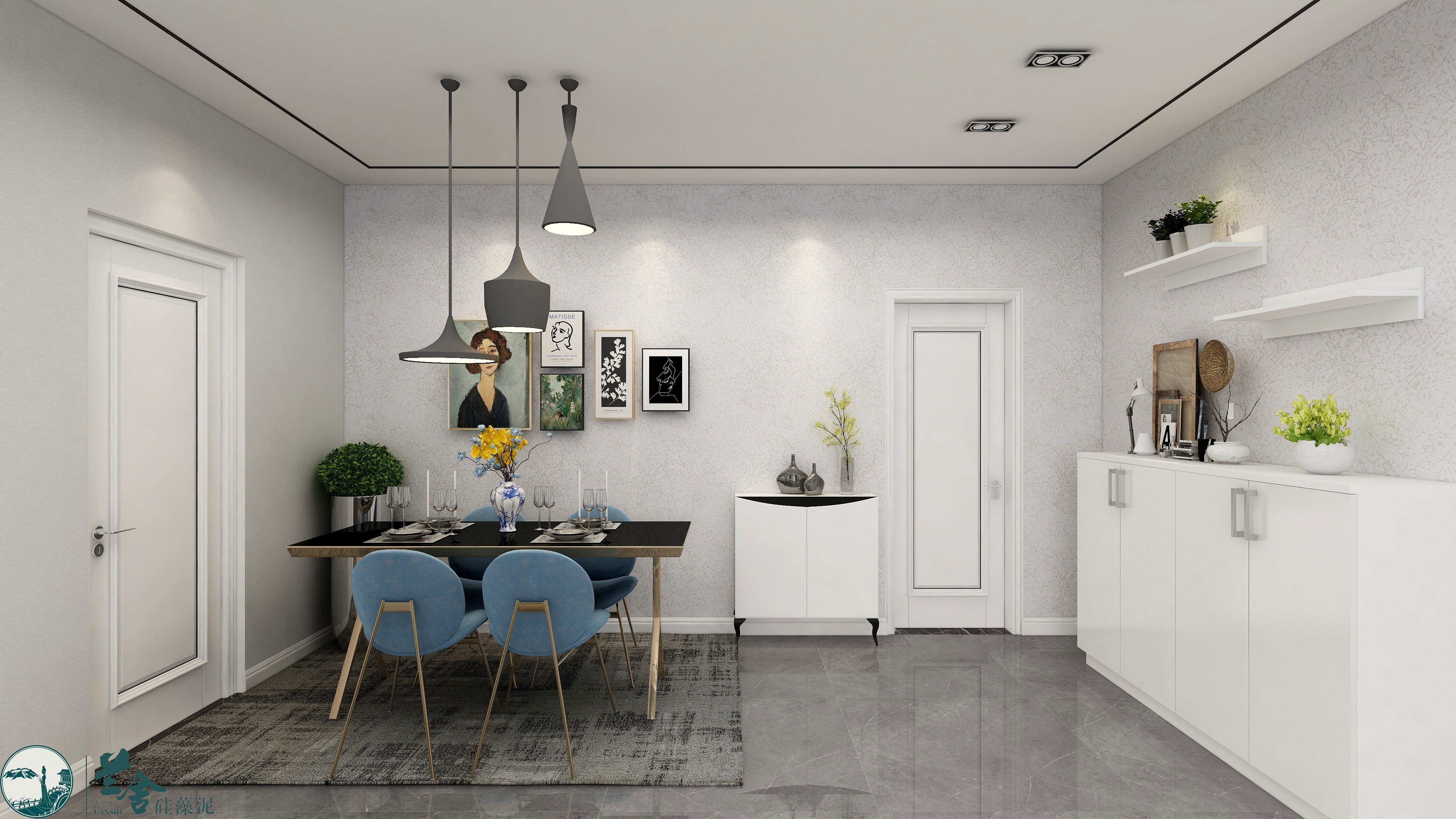 简约的硅藻泥现代装修风格环保又高档