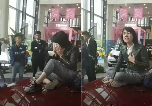 坐在奔驰上哭的女主,点燃西安利之星,你想要她的眼泪吗?