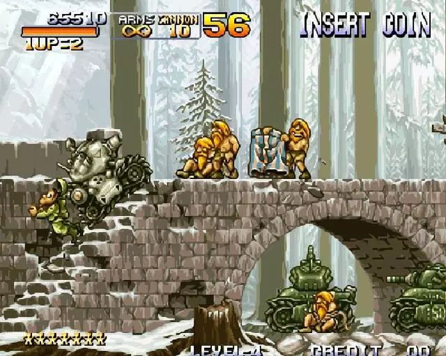 街机《合金弹头1》随机出人质的地方,就算是大神也只能靠运气