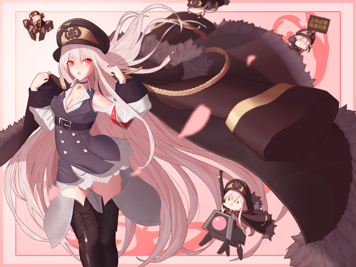 少女前线里的98k小姐姐是这个样子的!