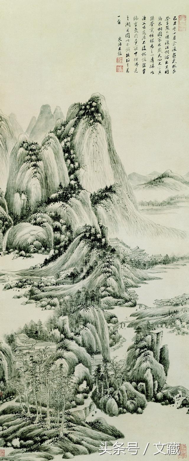 故宫博物院藏王鉴山水画作背后的故事