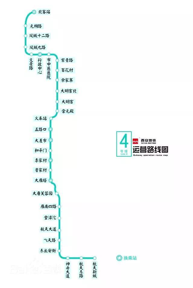 4号线2期地铁线路图图片