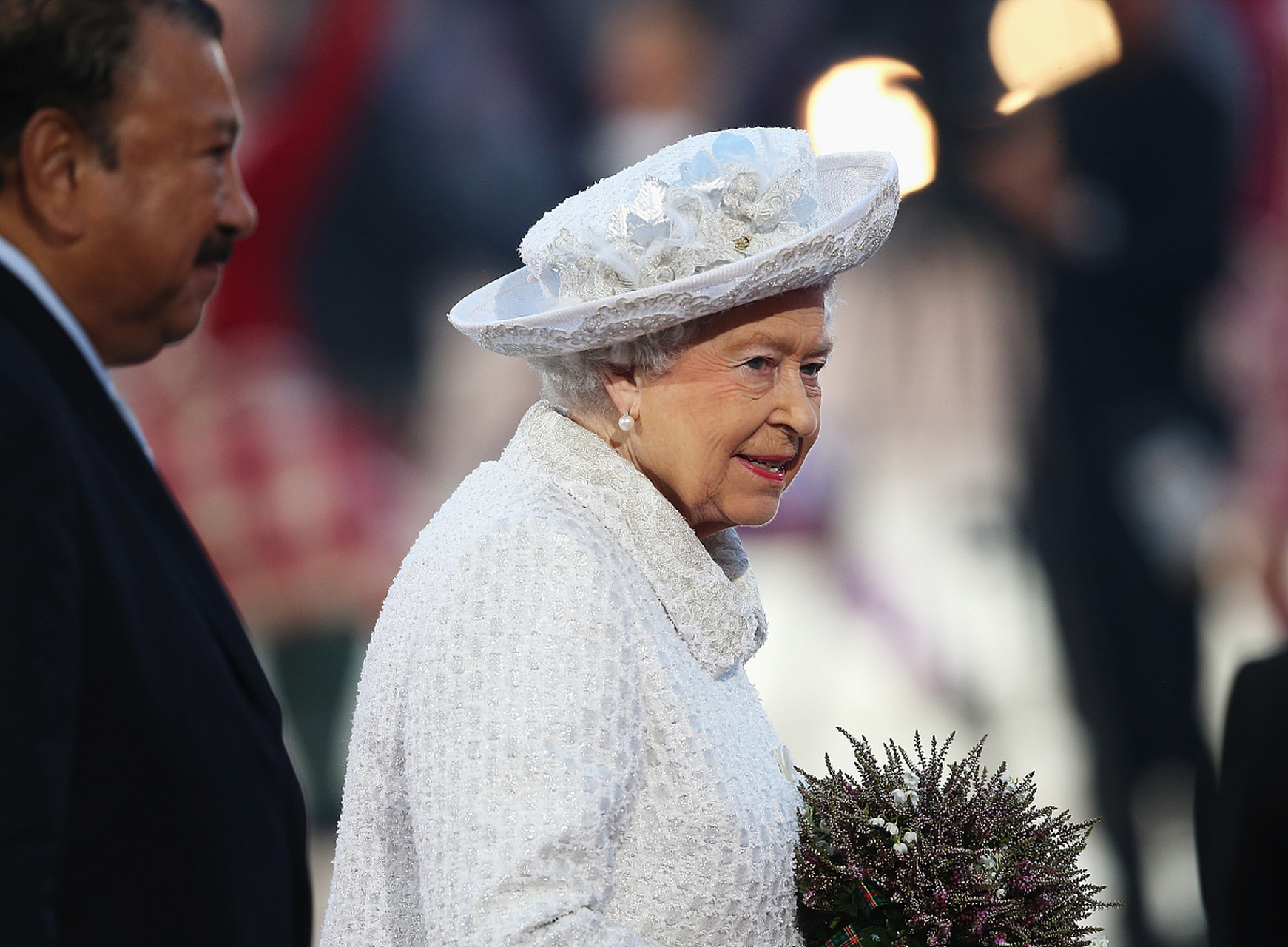 2014年7月23日,英国女王伊丽莎白二世在苏格兰格拉斯哥凯尔特公园举行