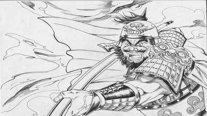 三国五虎上将中,张飞和马超哪个更厉害,许褚来当"裁判"