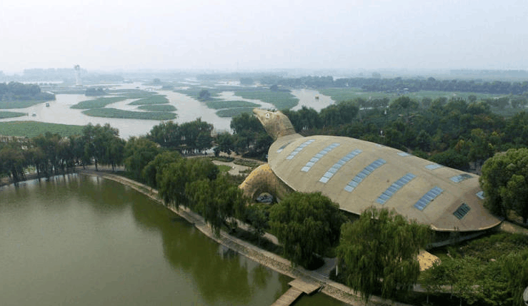 河北最有个性的一处建筑,造型为一只巨型甲鱼,高达18米