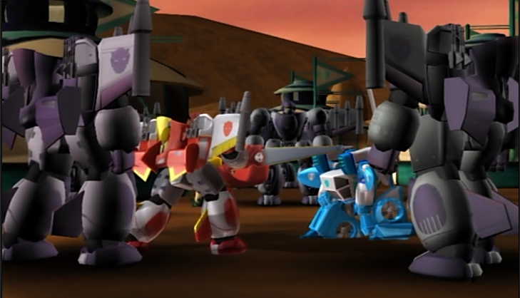 洛洛历险记:机车族的五支部队,一支很强大,一支很神秘!