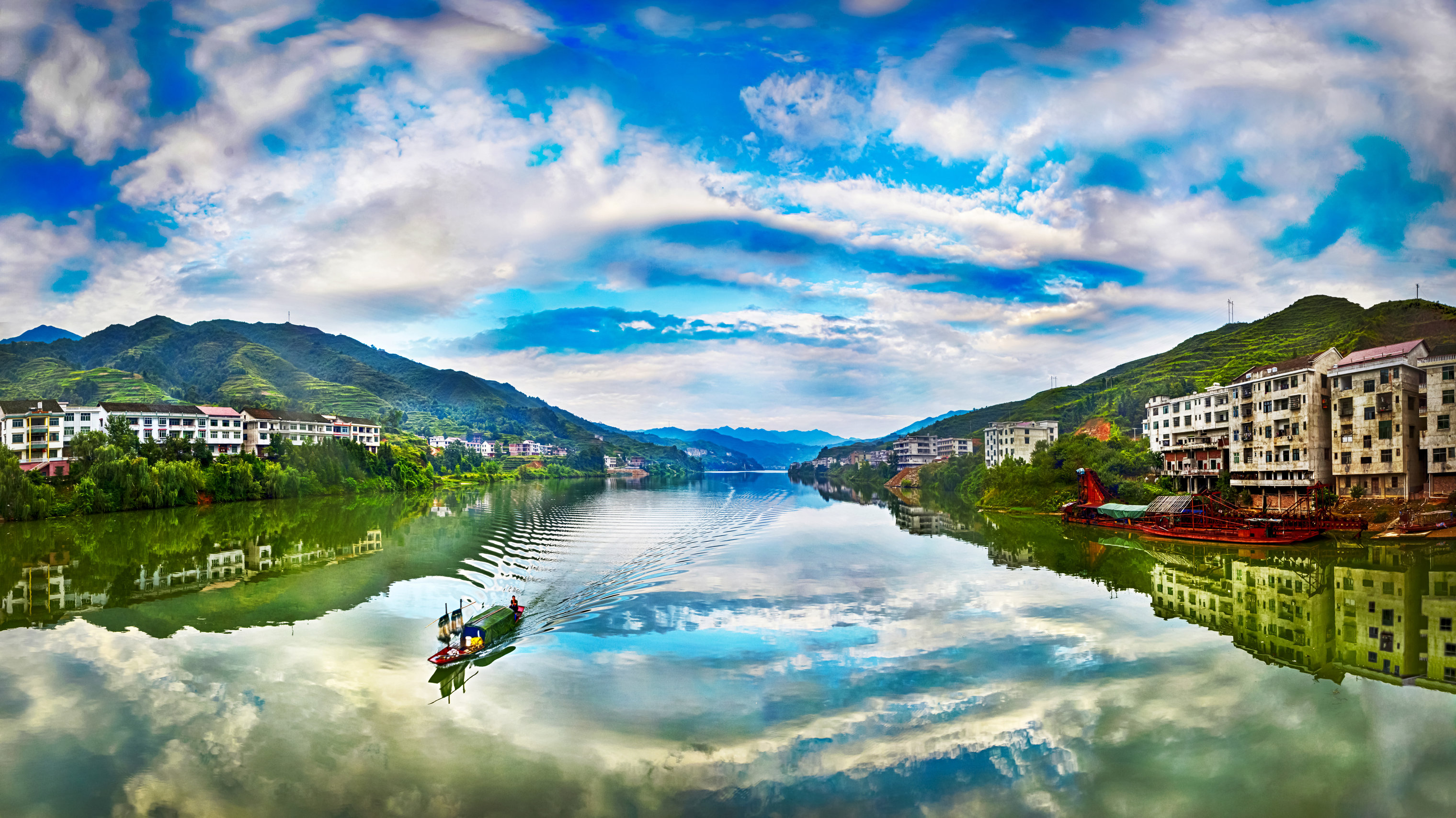 湖南邵阳资江 "小三峡",颜值国庆小长假去游玩