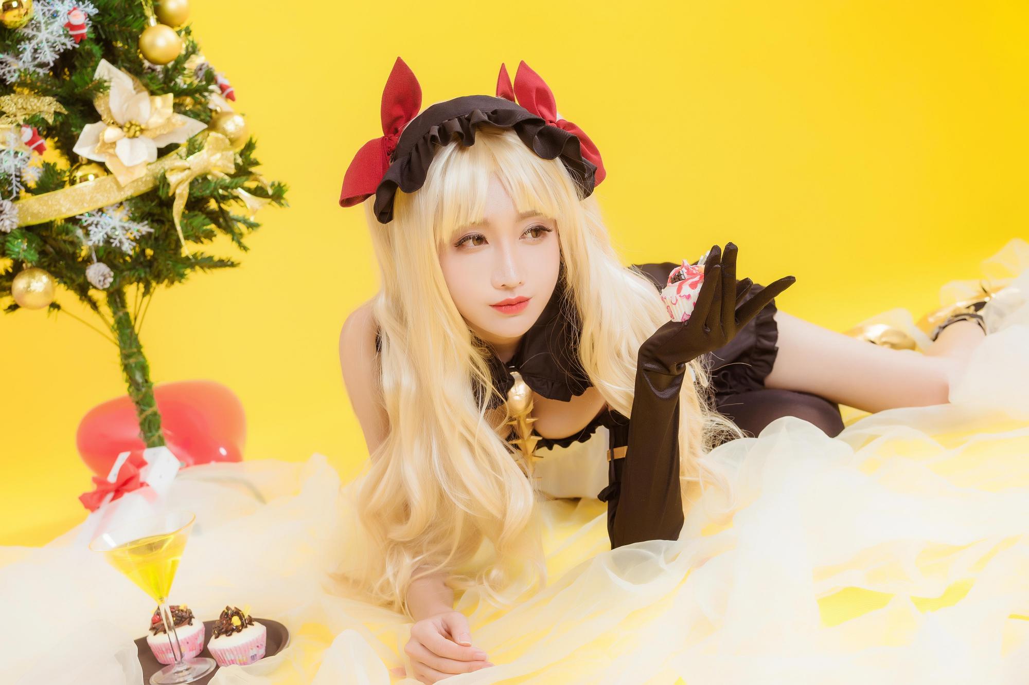 【图片素材版权归原作者所有】  弓凛 枪凛女仆cos