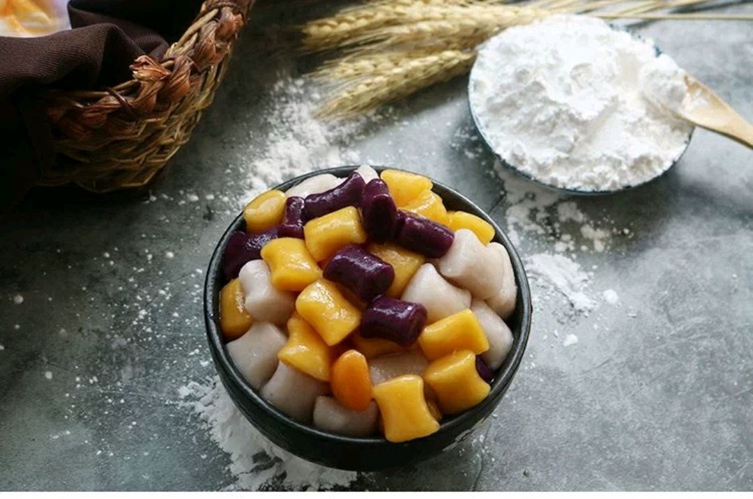 用木薯粉做的这几种食物,简单易学,q弹筋道,闪闪惹人爱