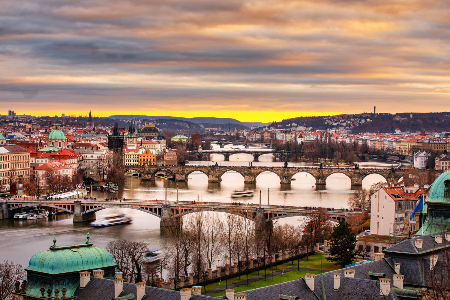 风光摄影:布拉格查理大桥