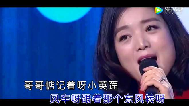 [图]白雪演唱《九九艳阳天》，民歌现场，唯美动听，回味经典！