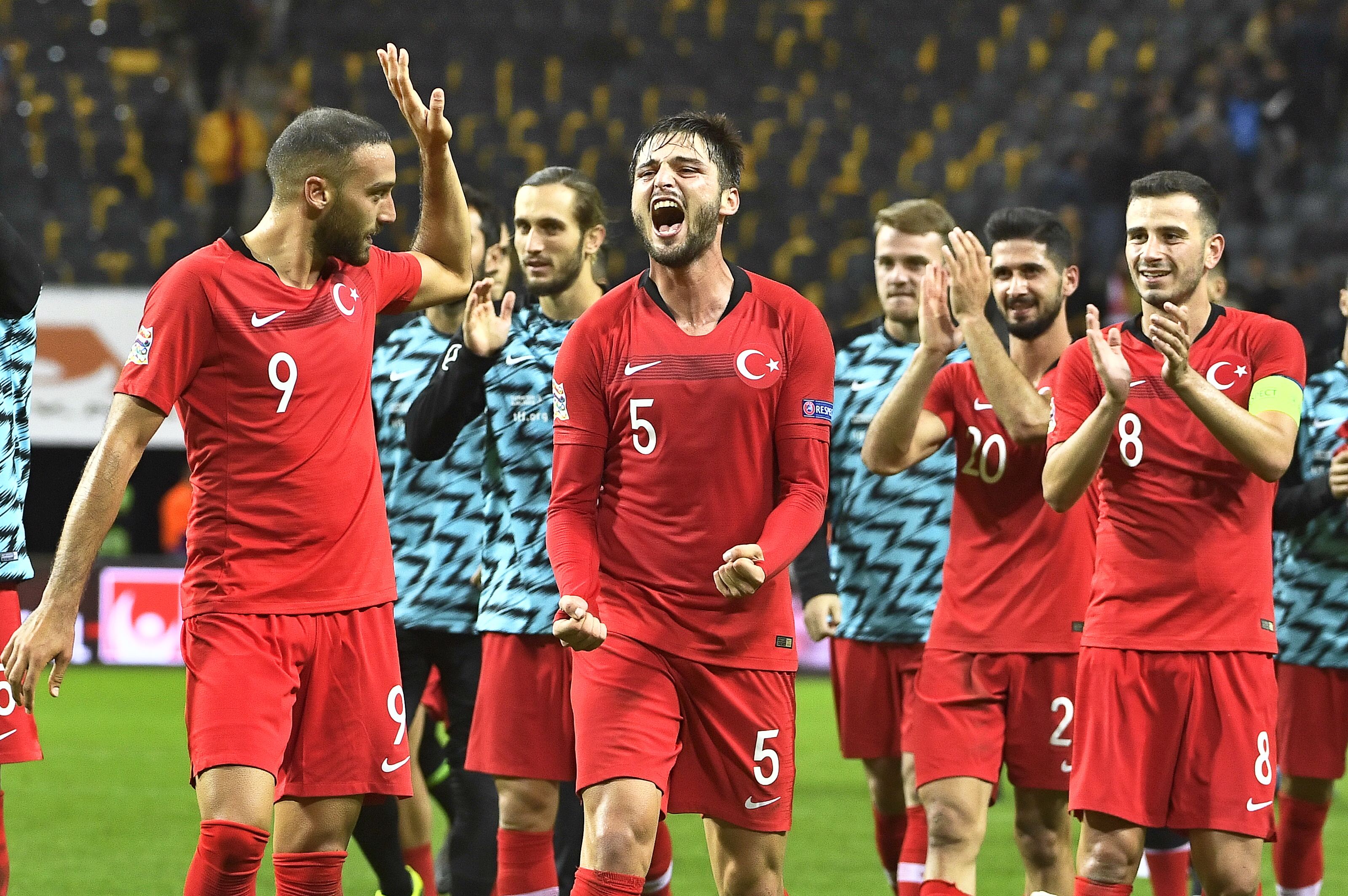 足球——欧洲国家联赛:土耳其胜瑞典(3)