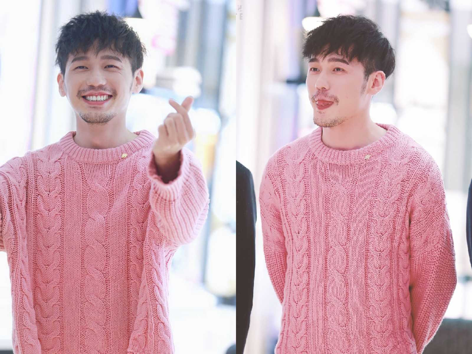 白宇粉色毛衣收割少女心无数,领口的小巧思登热搜,网友: 厉害了