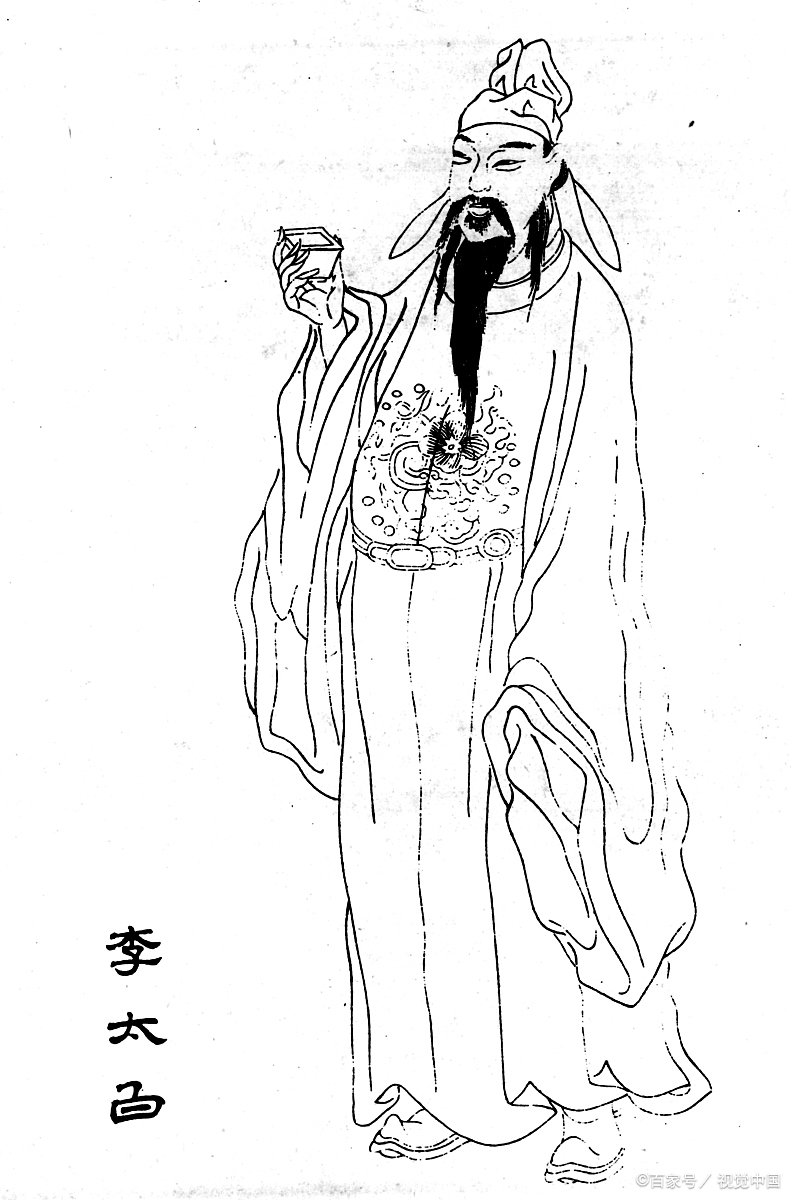 关于"诗仙"李白的简介