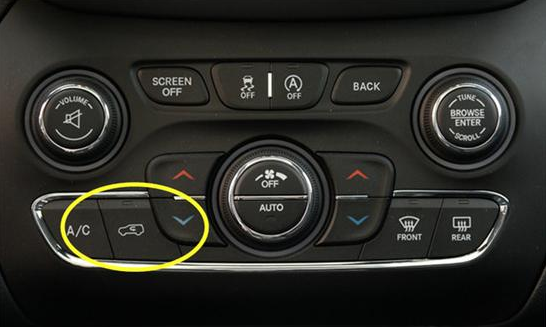 汽车空调内外循环标志,汽车空调内外循环标志图片
