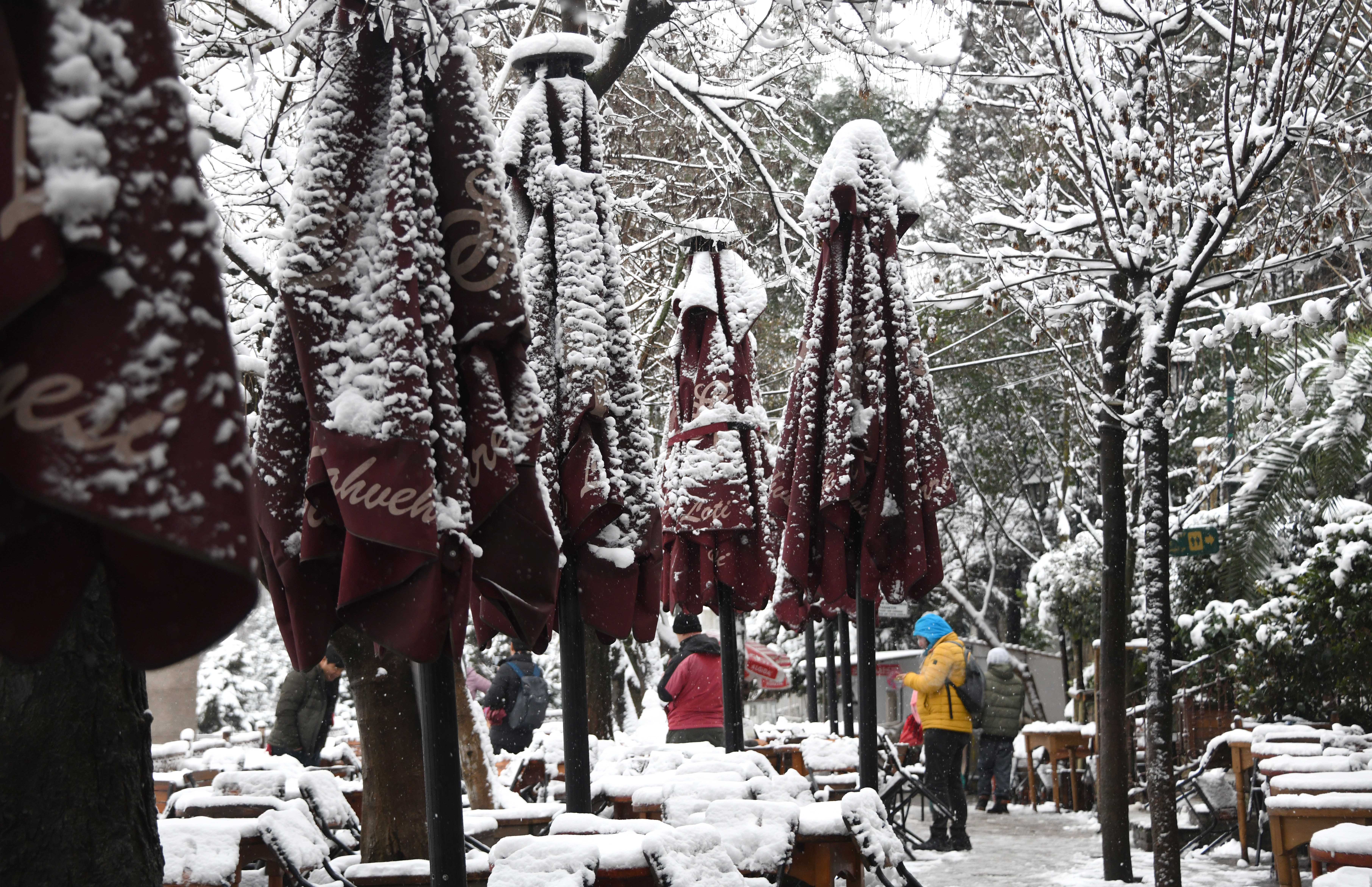 雪降伊斯坦布尔